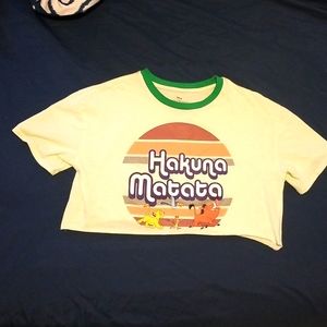 Lion King Cropped Tee